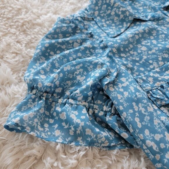 Atelier Short Sleeve Floral Blouse - Picture 5 of 7